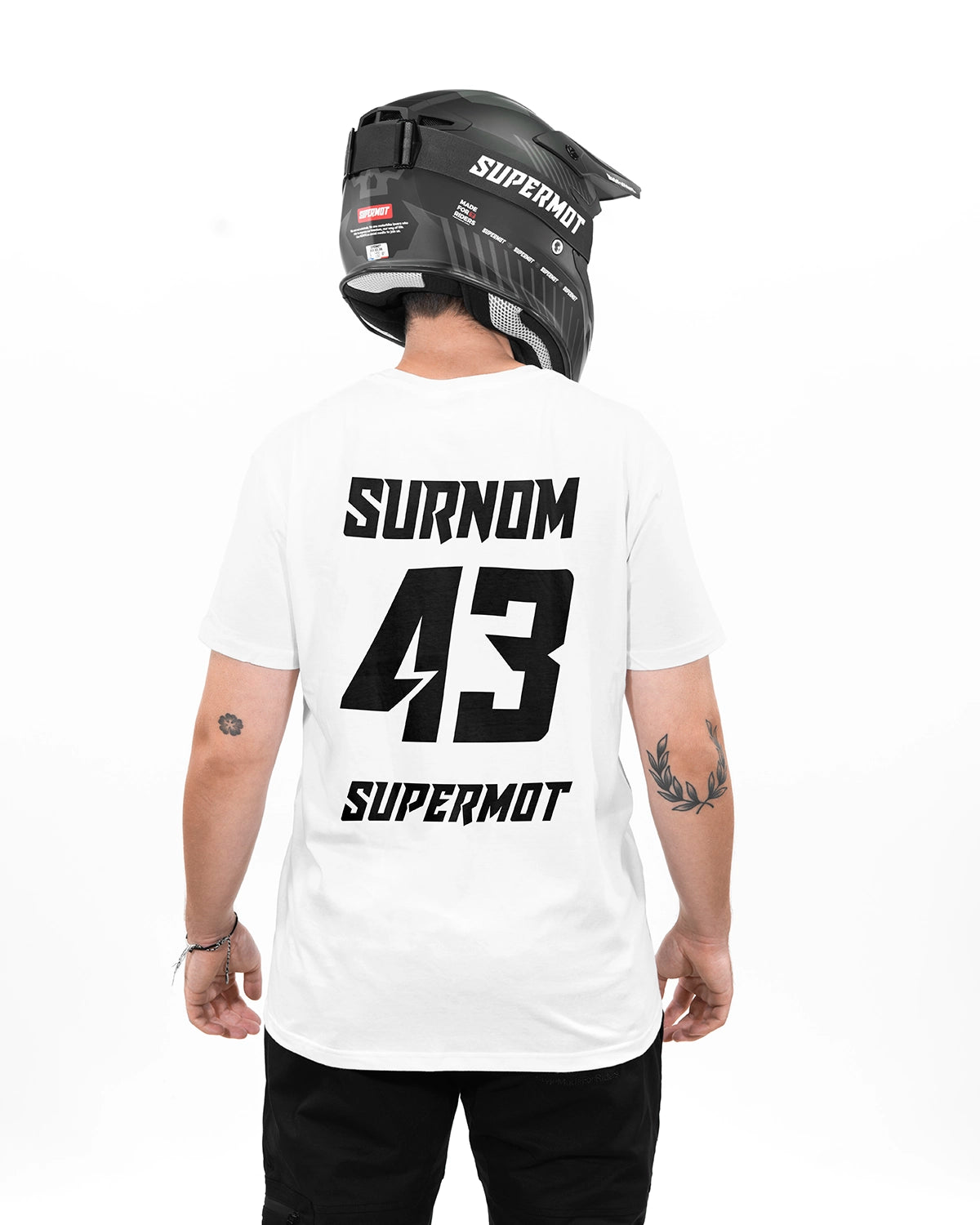 T-Shirt PERSONNALISÉ Blanc, photo 2