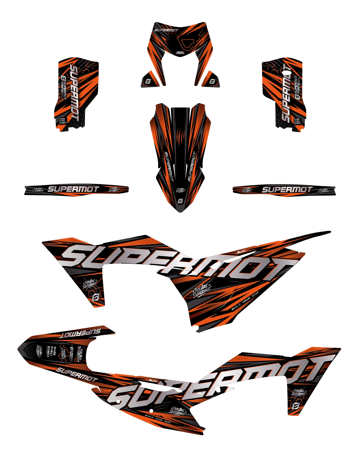 Kit Déco Moto Semi-Perso - PHANTOM, photo 6