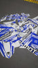 Kit déco 02 · Classique · Brillant · Kit déco Semi-Perso Electric Bleu