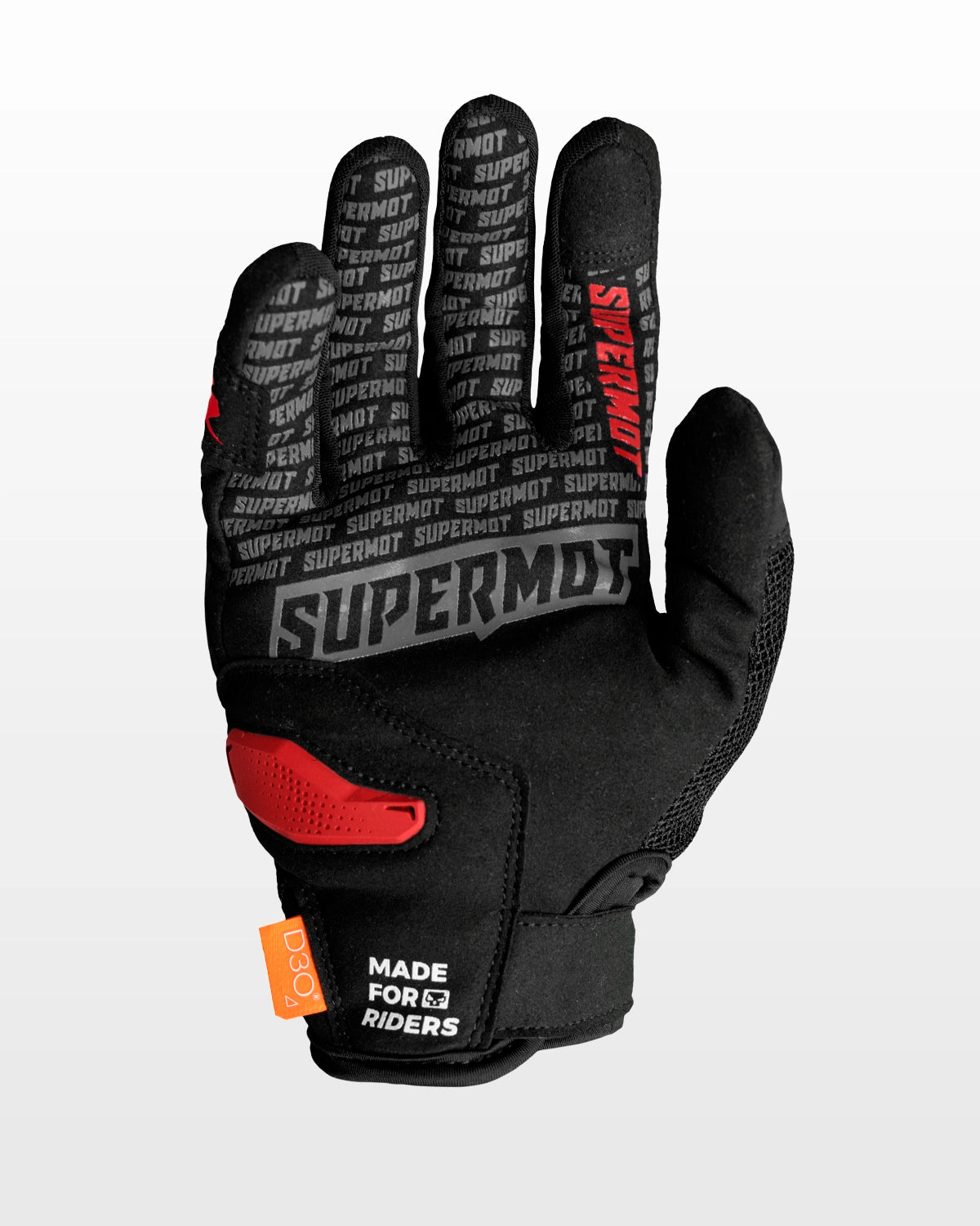 Gants PRO SUPERMOT Rouge, photo 2