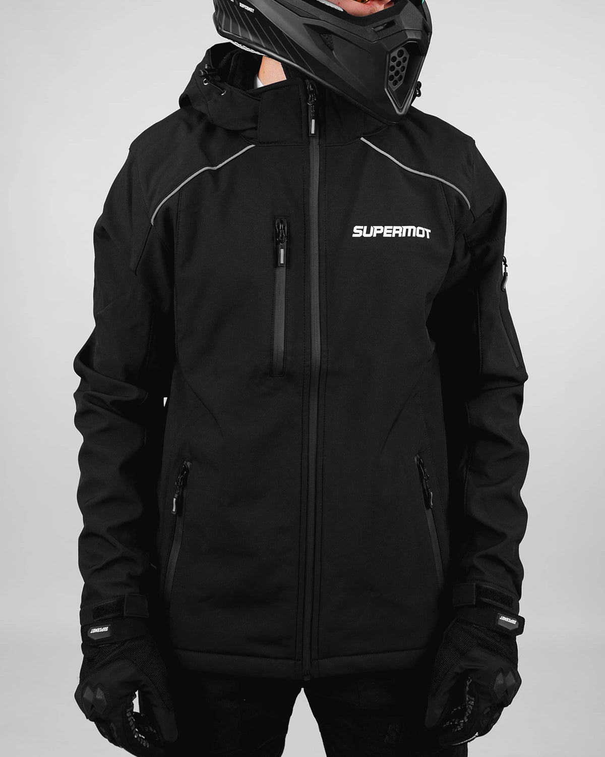 Veste Softshell PERSONNALISÉE Noir, photo 4