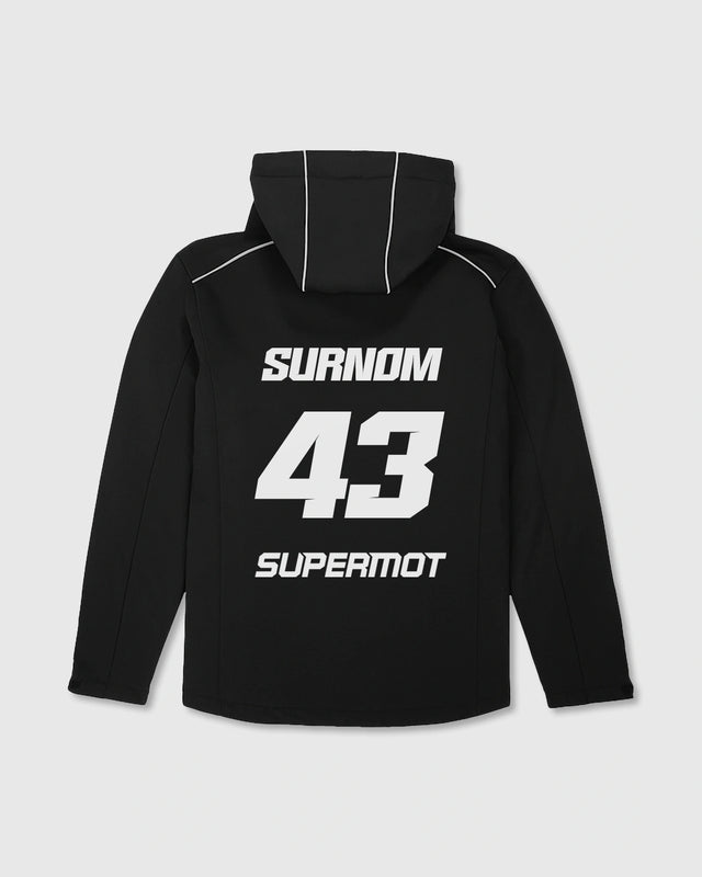 Veste Softshell PERSONNALISÉE Noir