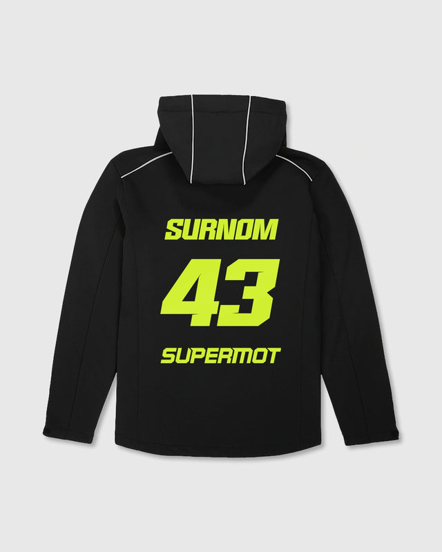 Veste Softshell PERSONNALISÉE Jaune Fluo