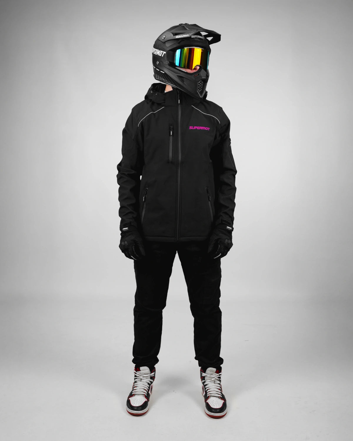 Veste Softshell PERSONNALISÉE Rose Fluo, photo 3