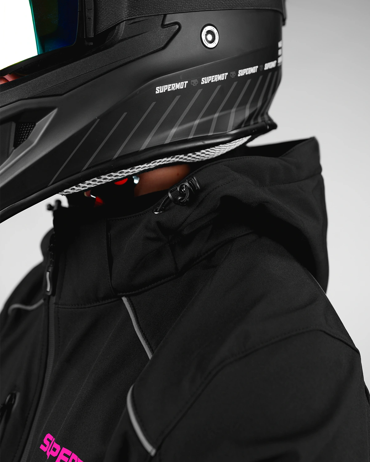 Veste Softshell PERSONNALISÉE Rose Fluo, photo 5