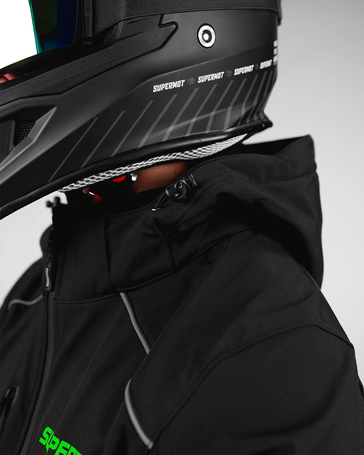 Veste Softshell PERSONNALISÉE Vert Fluo, photo 5