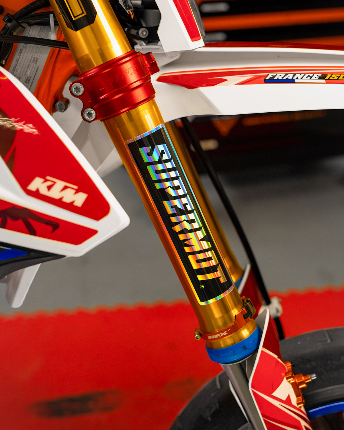 2 Stickers SUPERMOT ORIGIN Holographique, photo 2