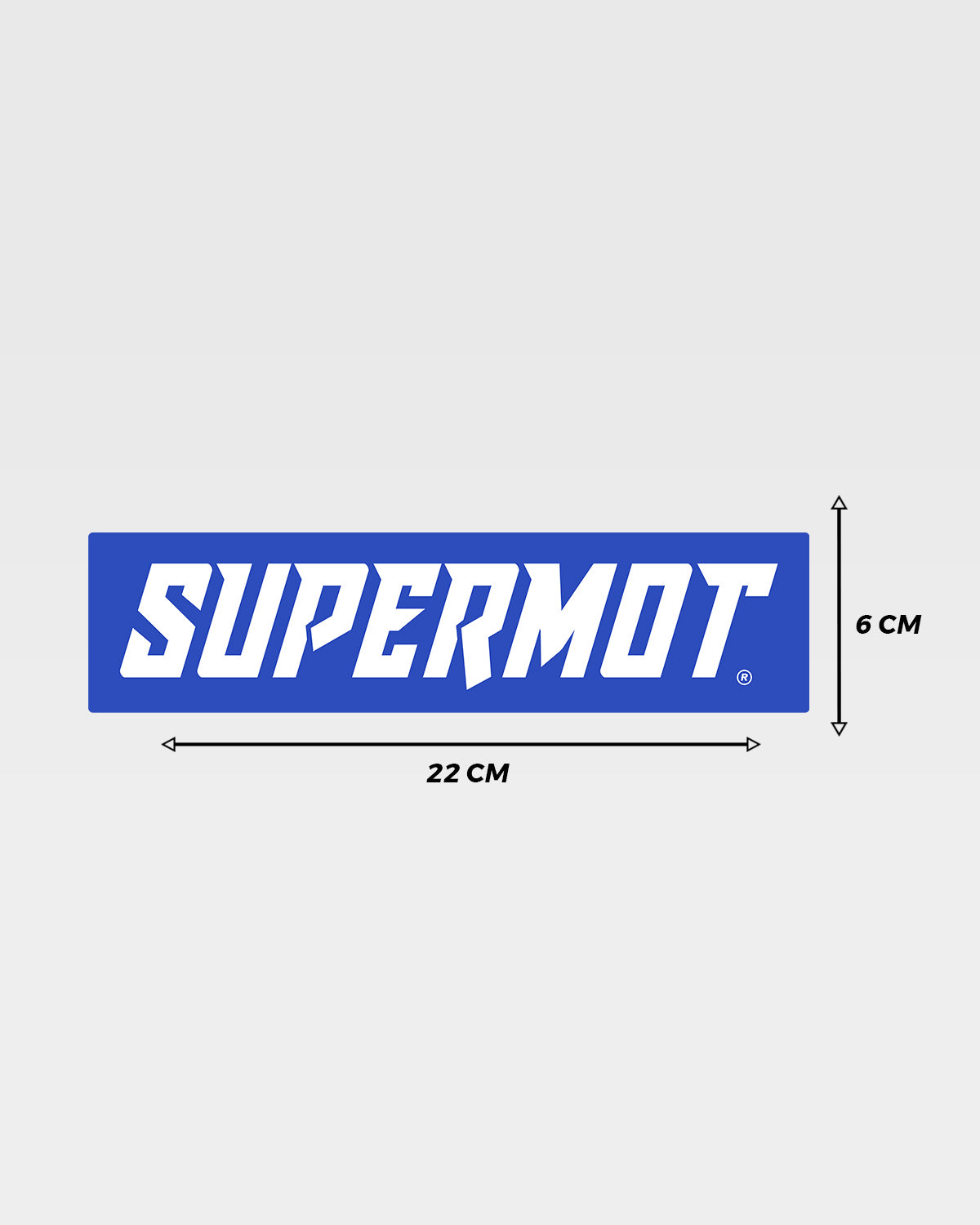 2 Stickers SUPERMOT ORIGIN Bleu, photo 2