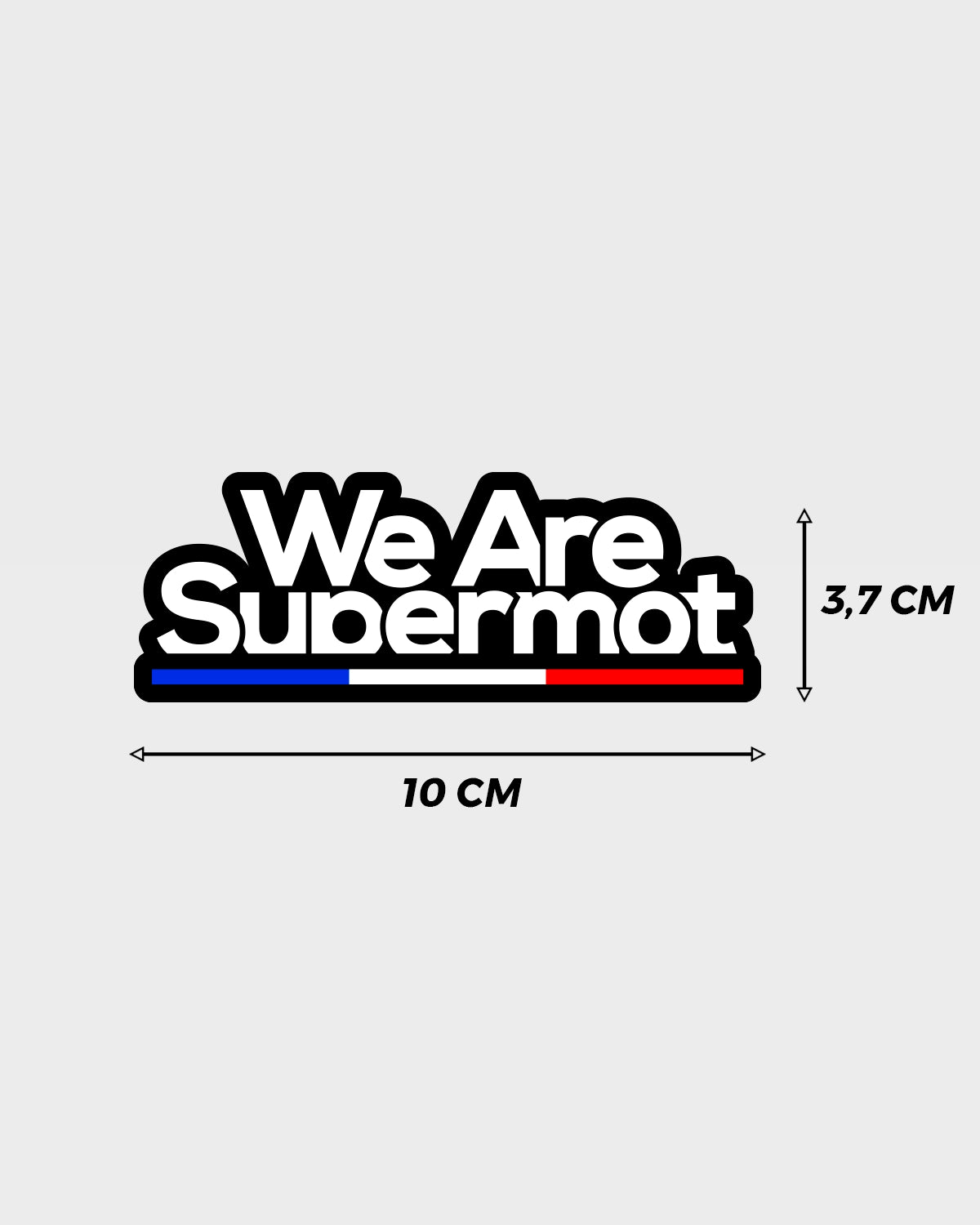 2 Stickers WE ARE SUPERMOT, photo 2