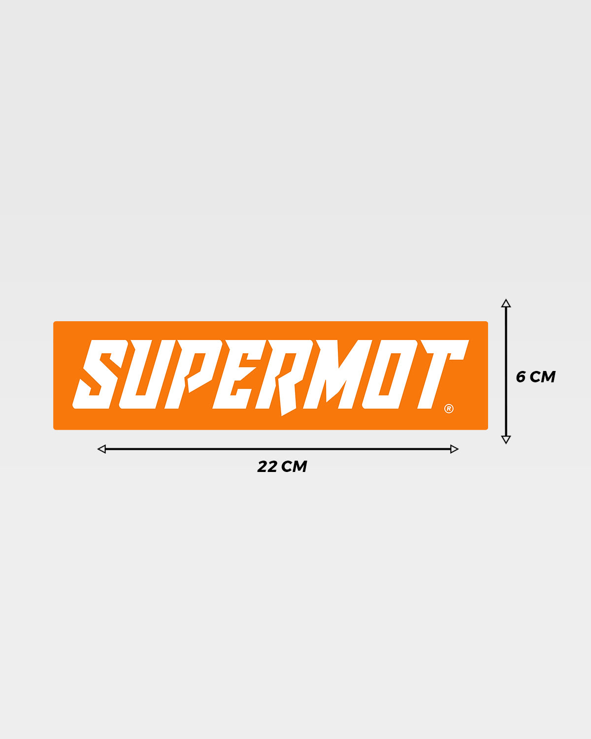 2 Stickers SUPERMOT ORIGIN Orange, photo 2