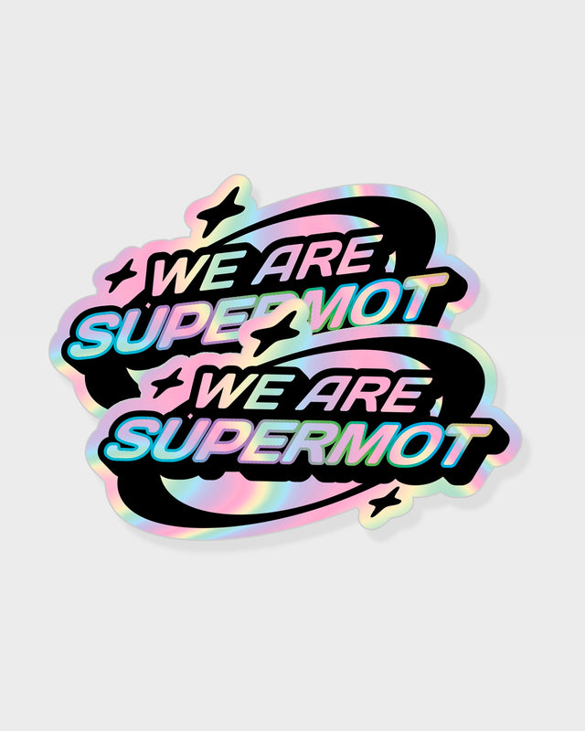 2 Stickers STARS SUPERMOT