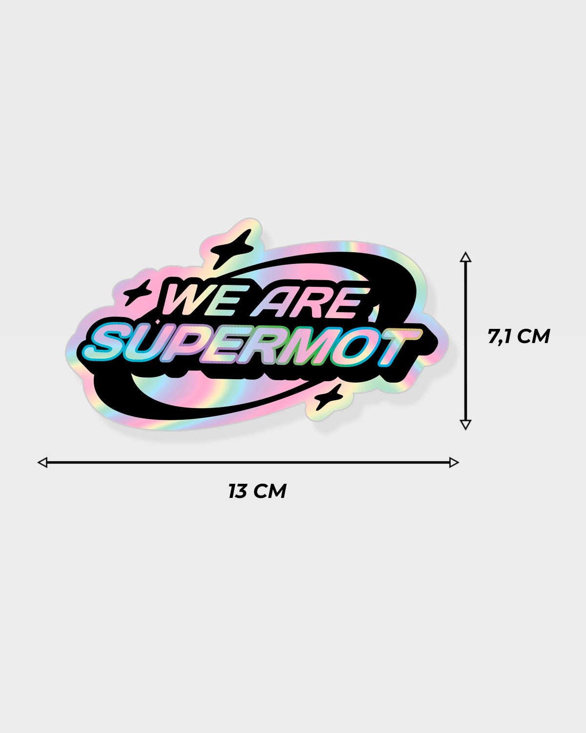 2 Stickers STARS SUPERMOT, photo 2