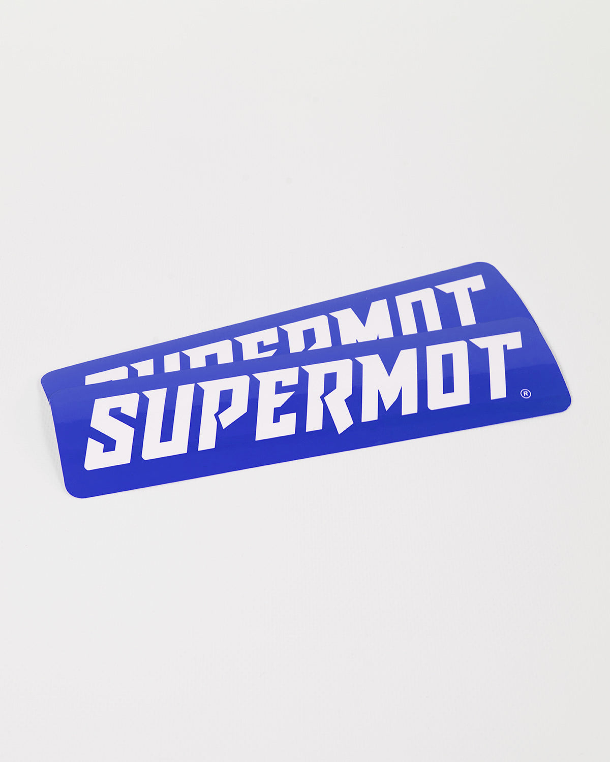 2 Stickers SUPERMOT ORIGIN Bleu, photo 1