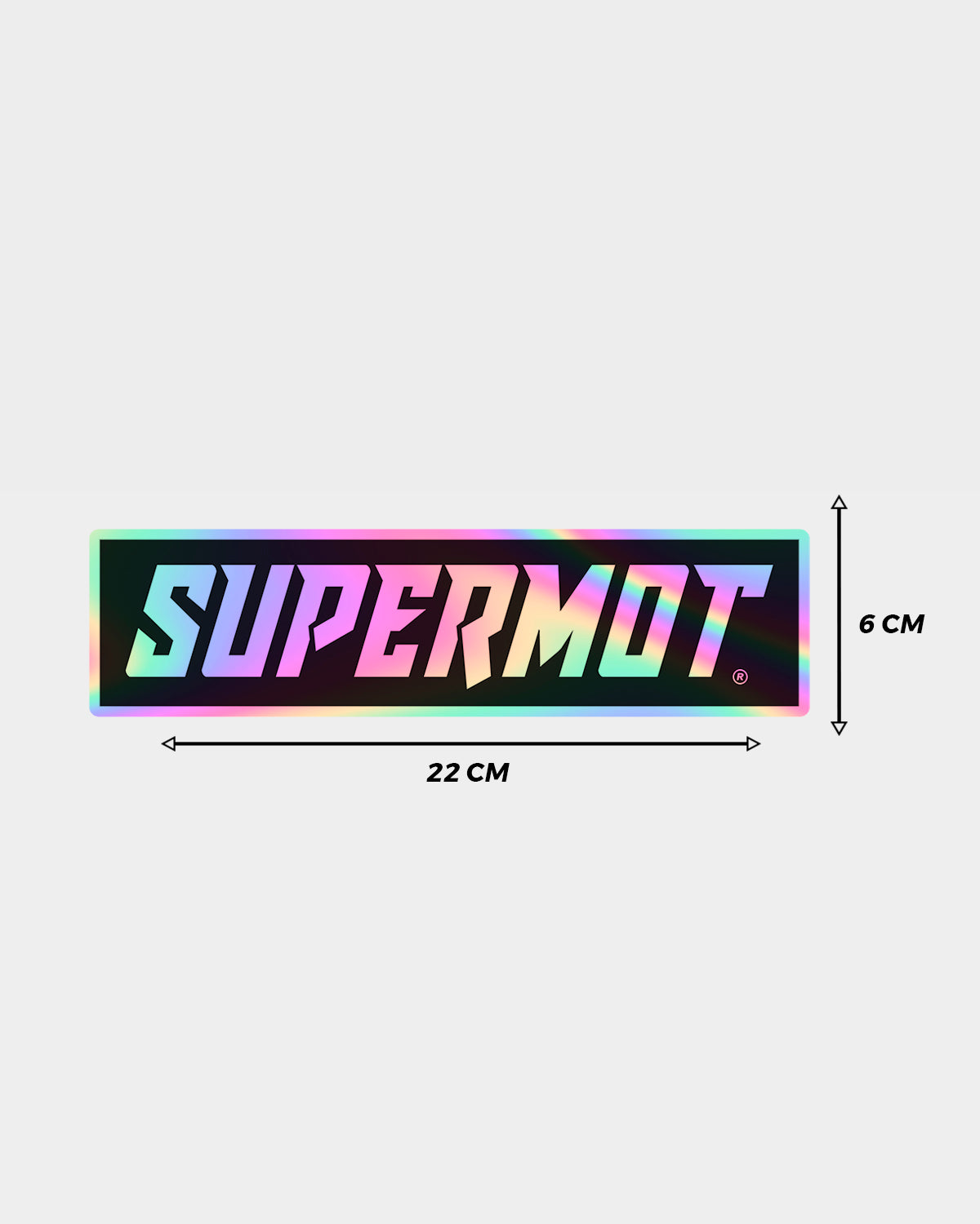 2 Stickers SUPERMOT ORIGIN Holographique, photo 3