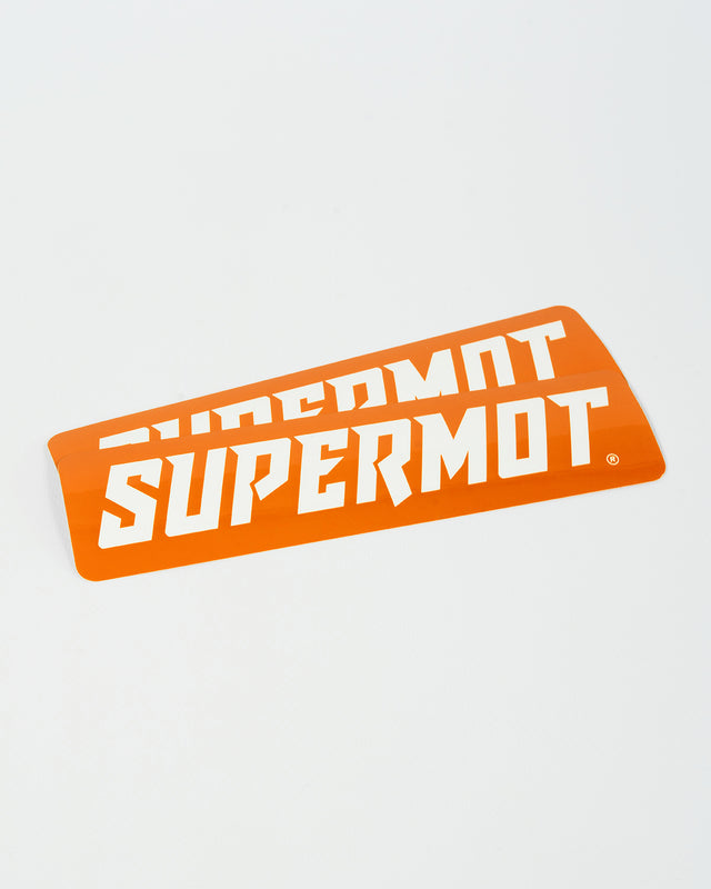 2 Stickers SUPERMOT ORIGIN Orange