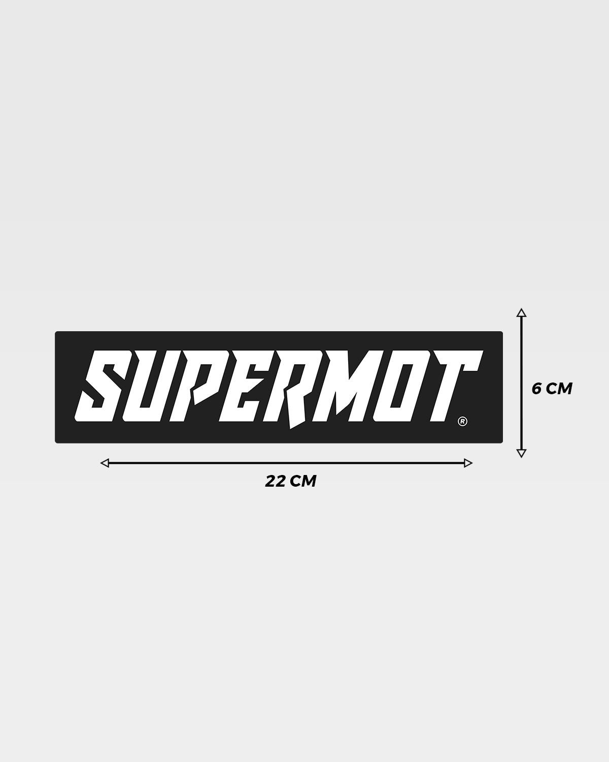 2 Stickers SUPERMOT ORIGIN Noir, photo 2