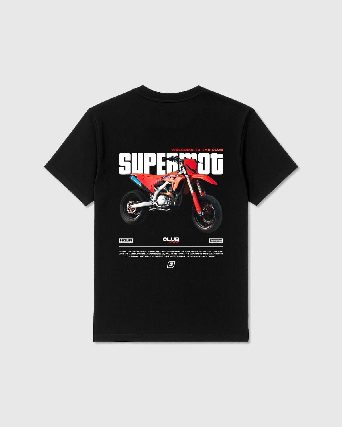 T-Shirt CLUB Rouge, photo 1