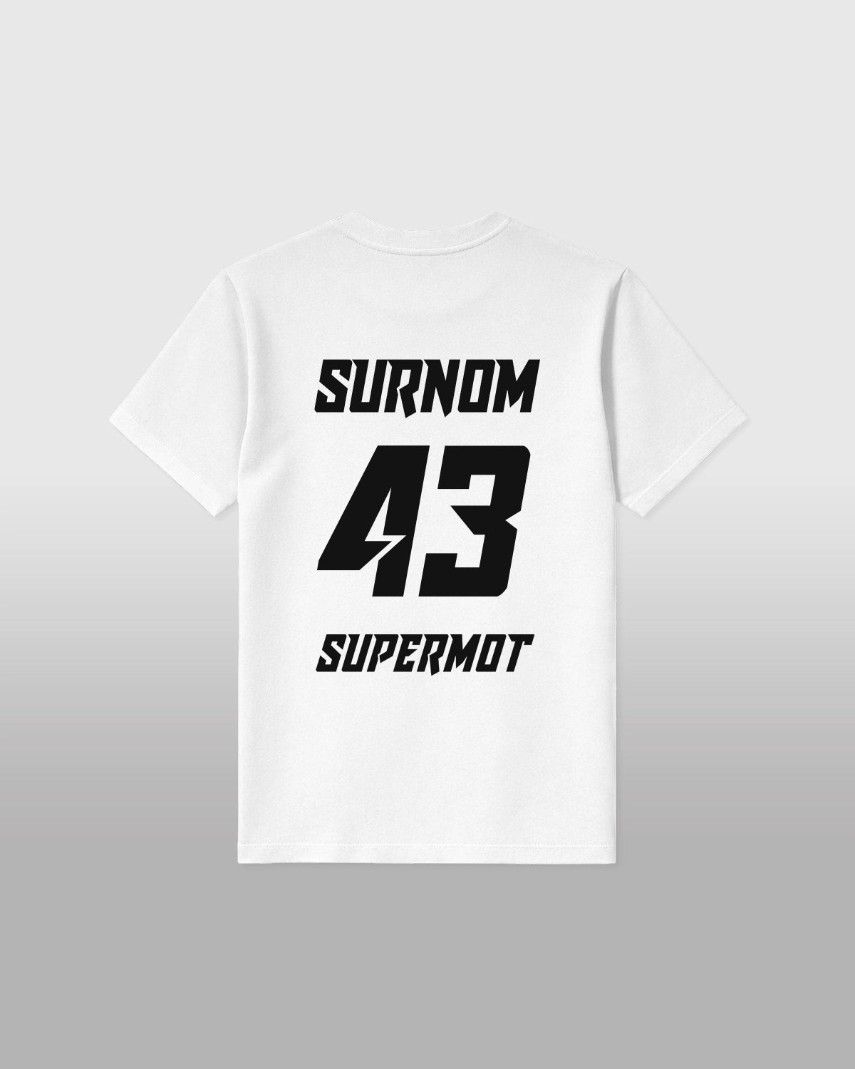 T-Shirt PERSONNALISÉ Blanc, photo 1