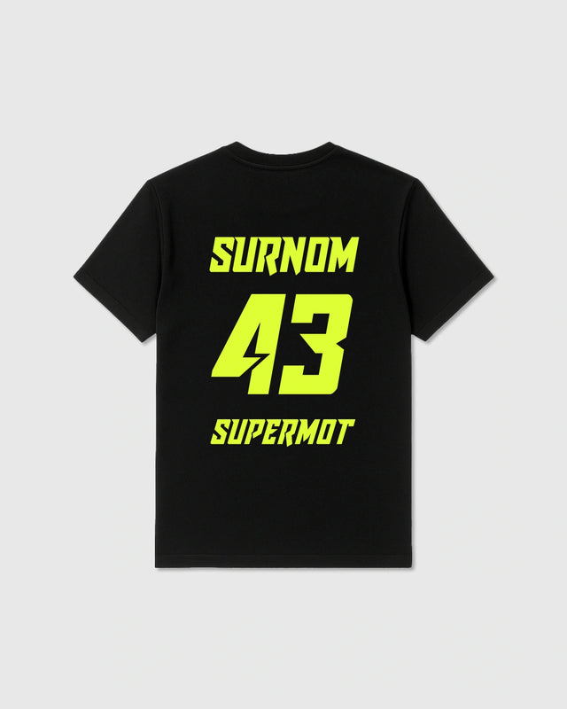 T-Shirt PERSONNALISÉ Jaune Fluo