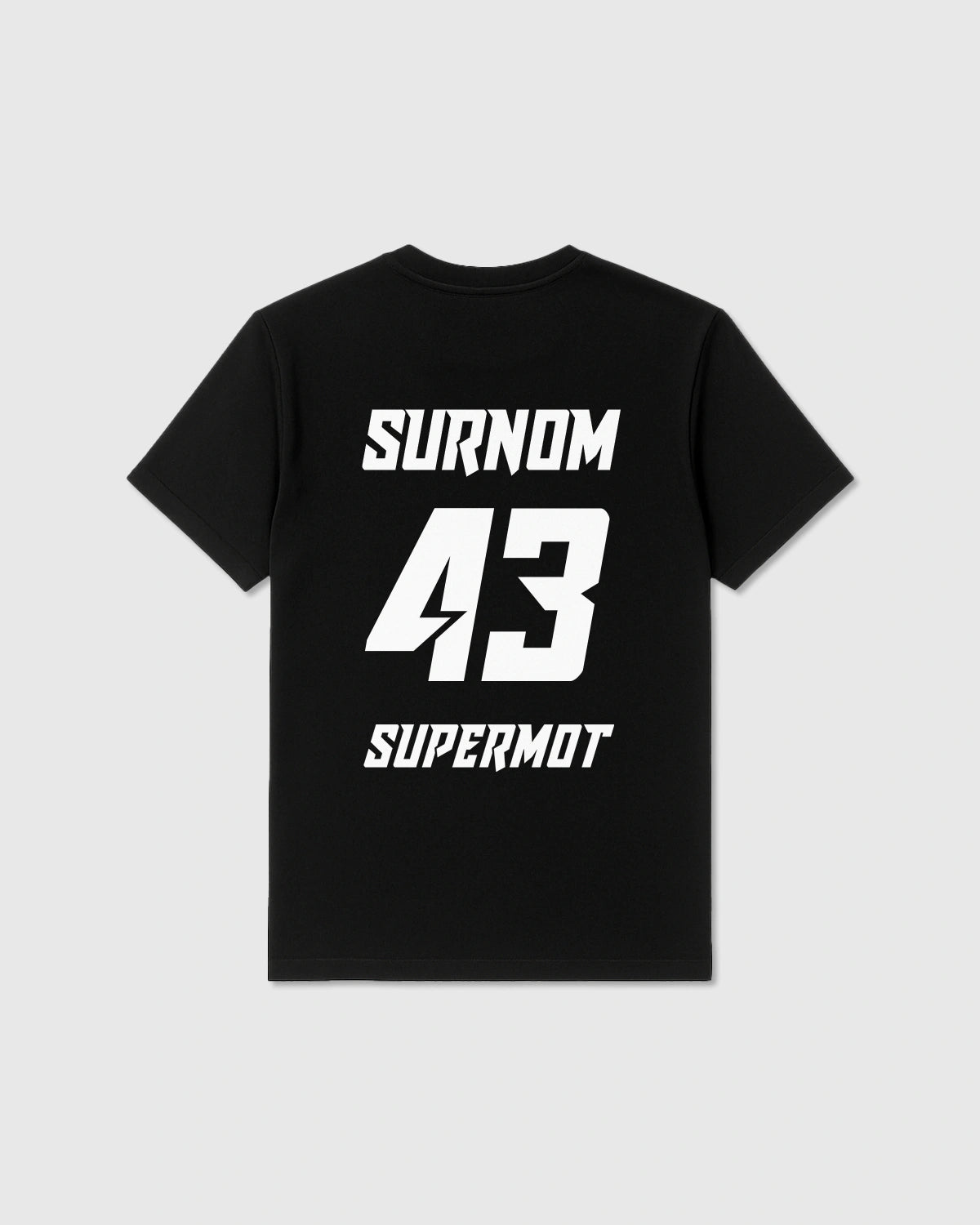 T-Shirt PERSONNALISÉ Noir, photo 1