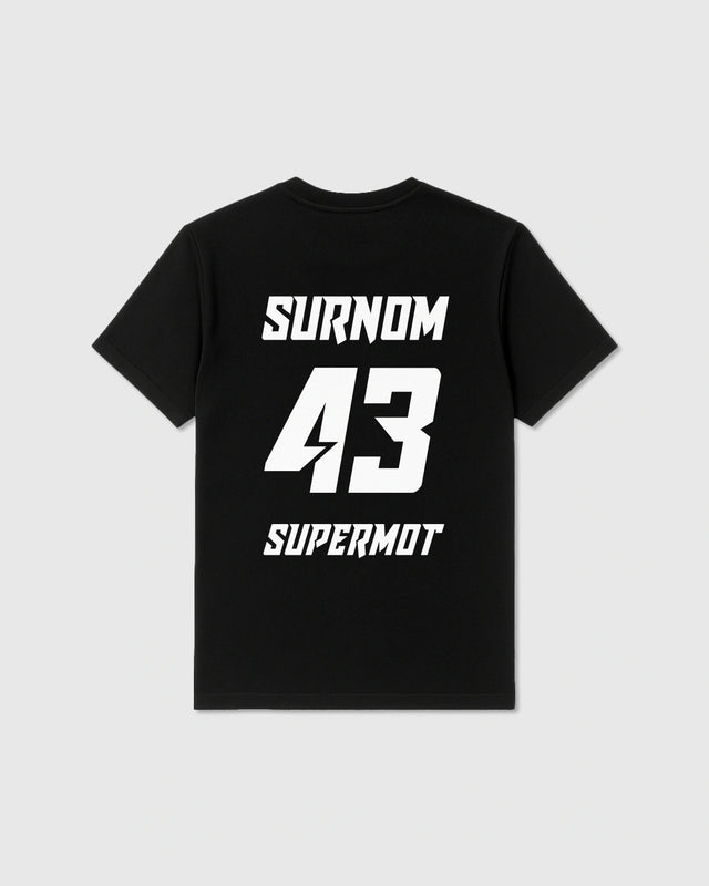 T-Shirt PERSONNALISÉ Noir