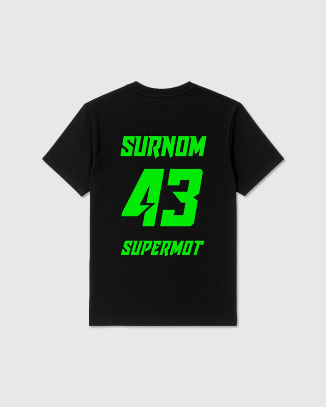 T-Shirt PERSONNALISÉ Vert Fluo