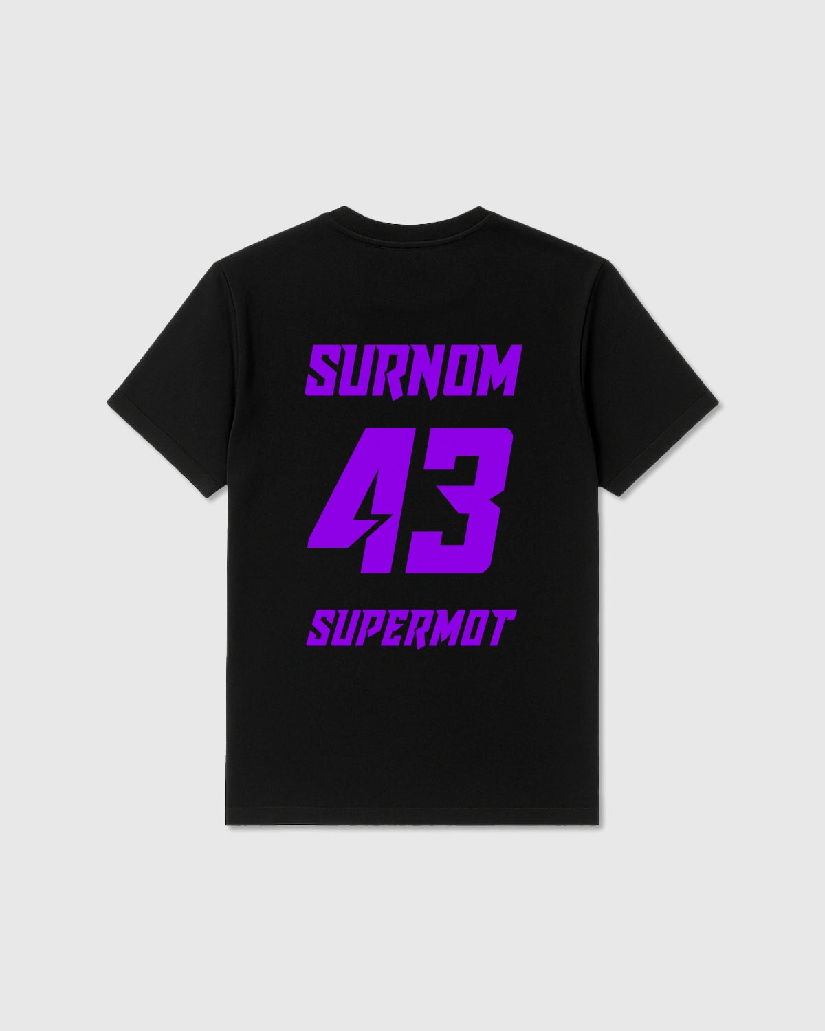 T-Shirt PERSONNALISÉ Violet, photo 1