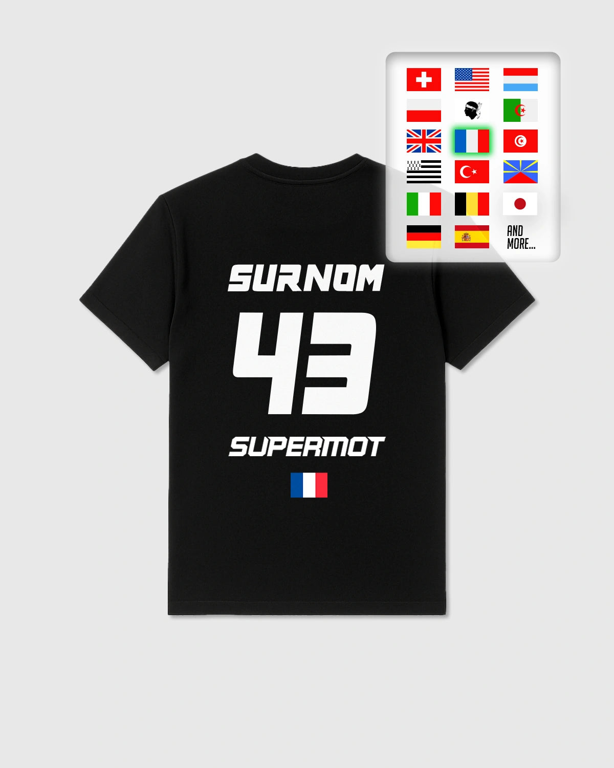 T-Shirt PERSONNALISÉ WORLD EDITION, photo 1