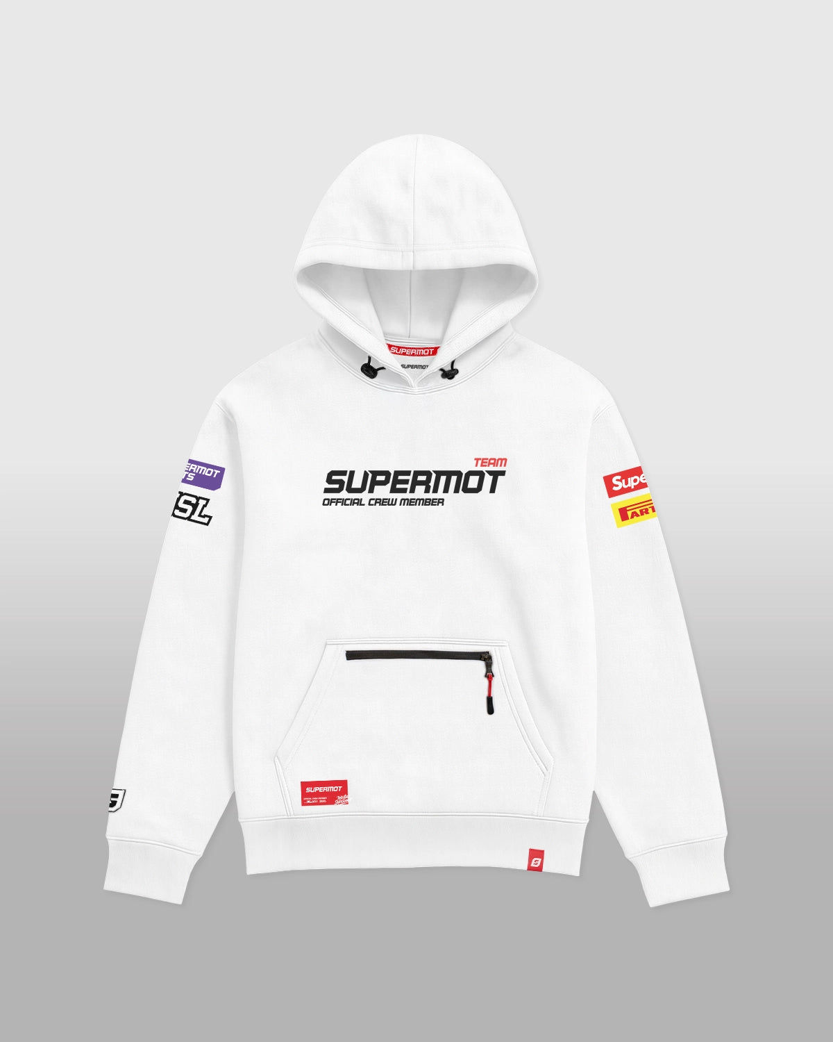 Hoodie Sweat à Capuche TEAM BLANC, photo 1