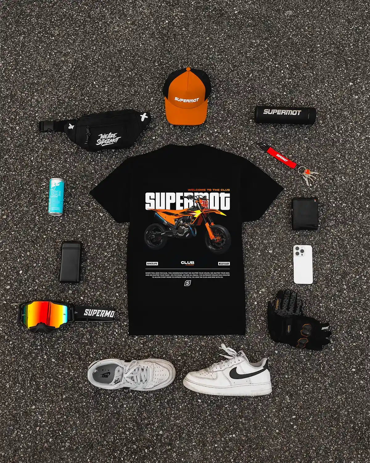 T-Shirt CLUB Orange, photo 5