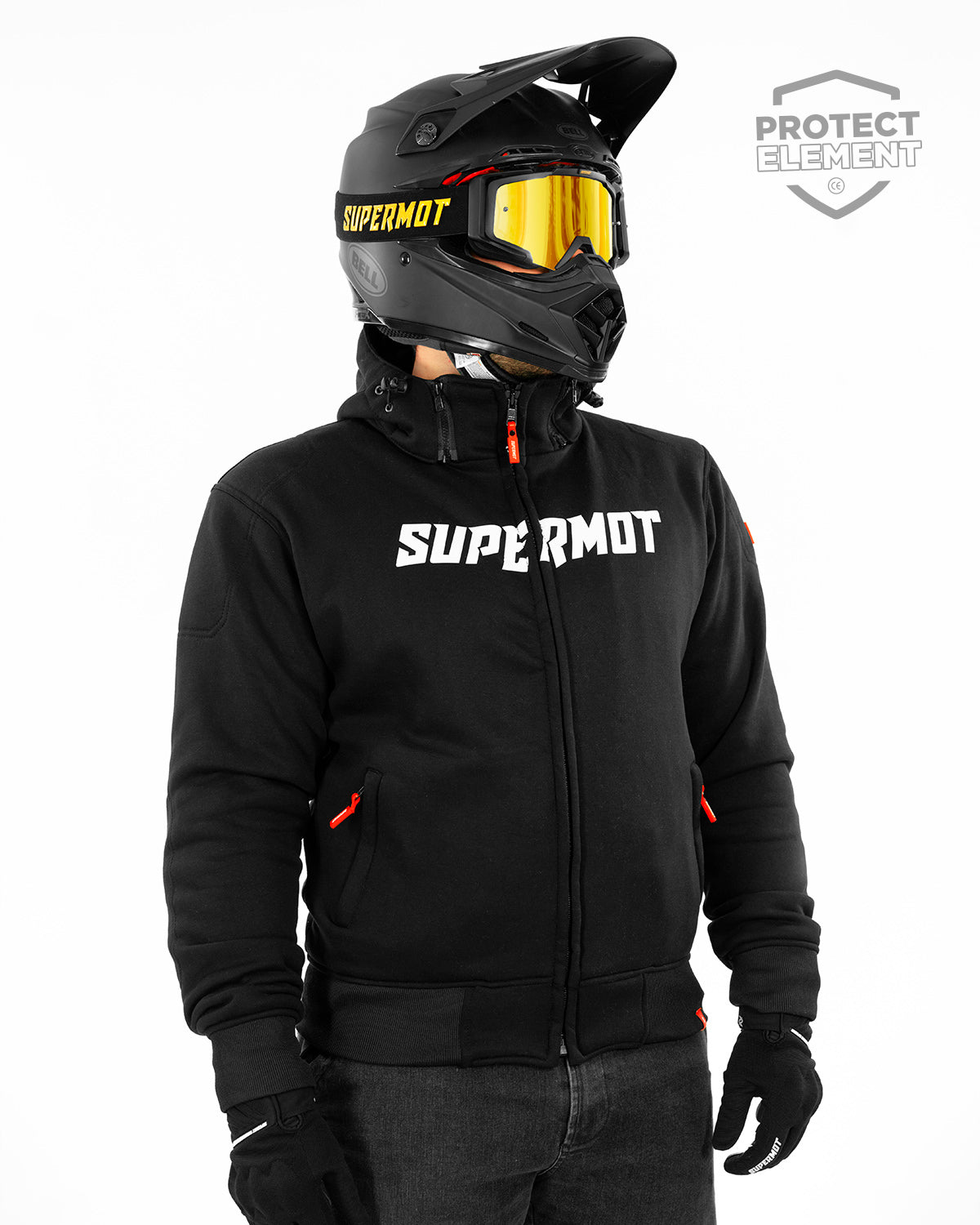 Veste Moto PROTECT Homologuée SUPERMOT, photo 2