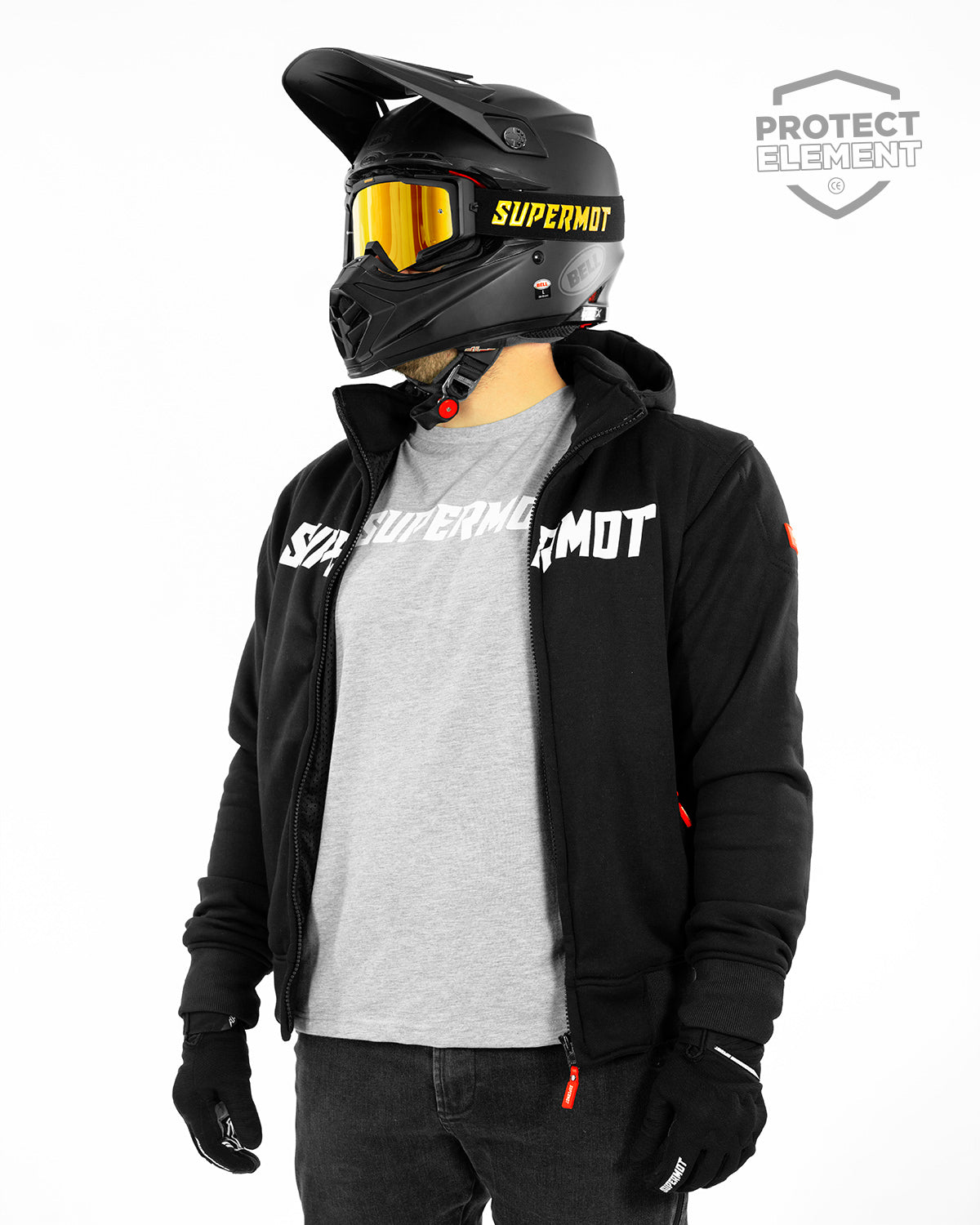Veste Moto PROTECT Homologuée SUPERMOT, photo 7
