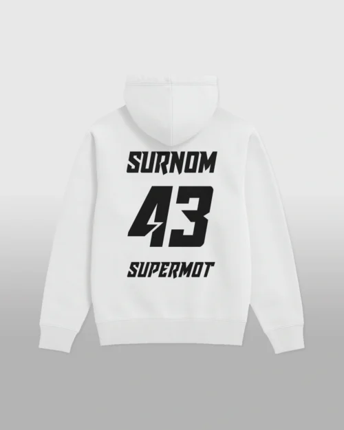 hoodie sweat à capuche personnalisÉ rose fluo