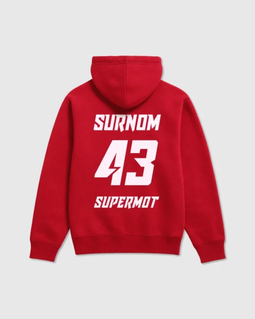 hoodie sweat à capuche personnalisÉ rose fluo