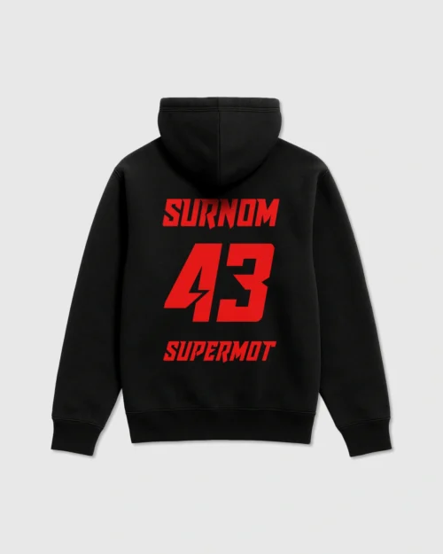 hoodie sweat à capuche personnalisÉ rose fluo