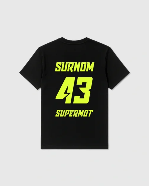 t shirt personnalisÉ jaune fluo