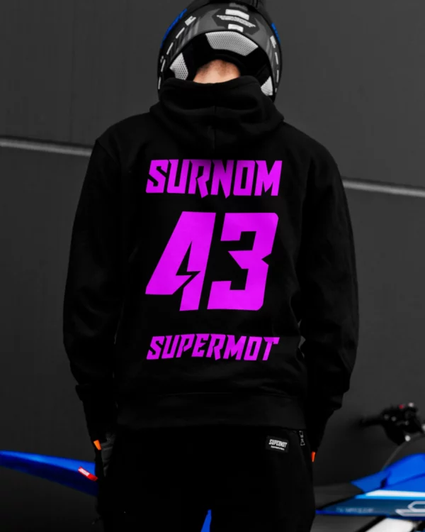 hoodie sweat à capuche personnalisÉ violet edition