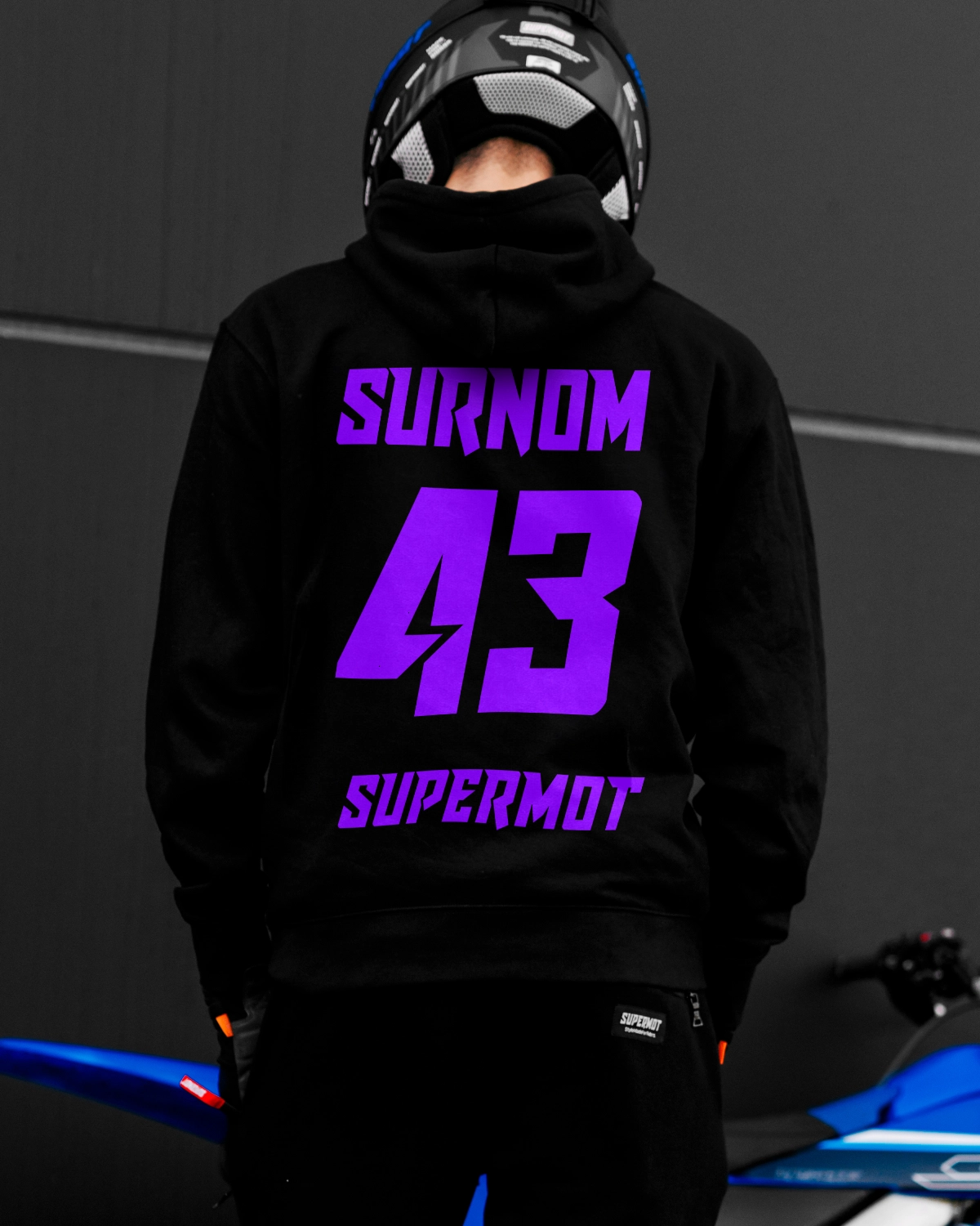 hoodie sweat à capuche personnalisÉ violet edition