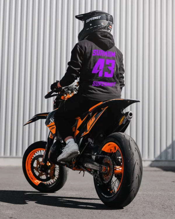 hoodie sweat à capuche personnalisÉ violet edition