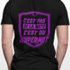 T-Shirt SLOGAN SUPERMOT VIOLET EDITION – Image 3