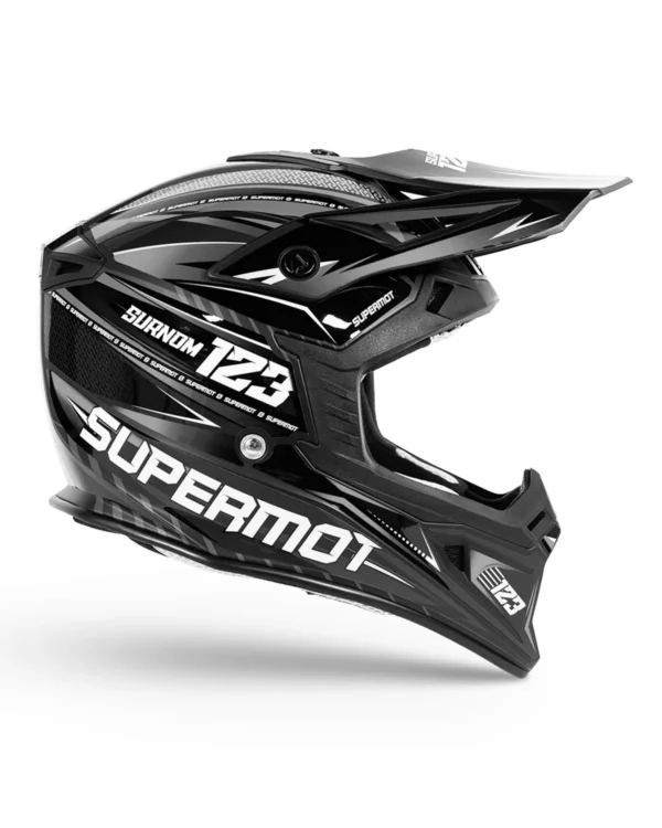 kit déco de casque personnalisé noir
