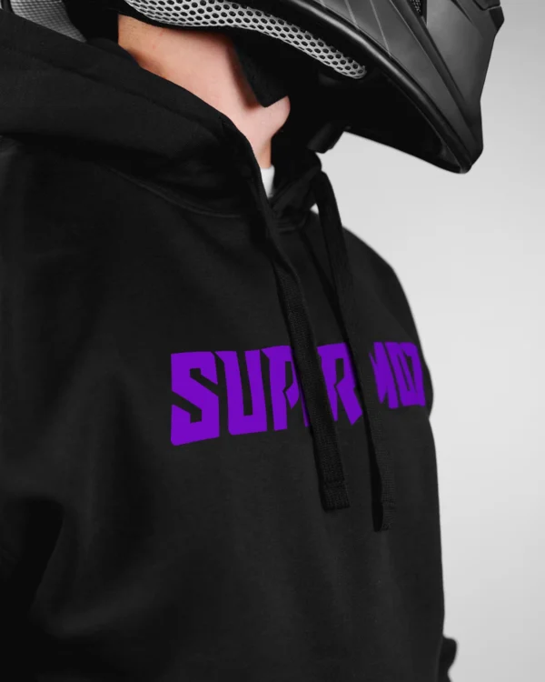 hoodie sweat à capuche original violet