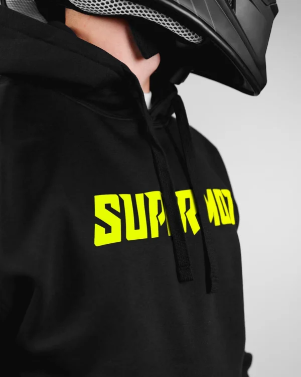 hoodie sweat à capuche original jaune fluo