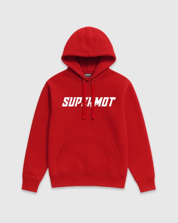 hoodie sweat à capuche original rouge