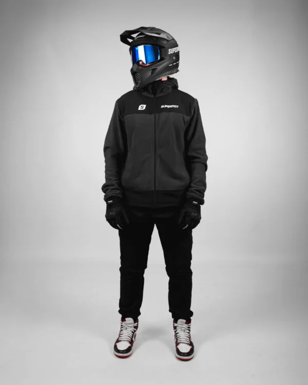 veste polaire zippée supermot