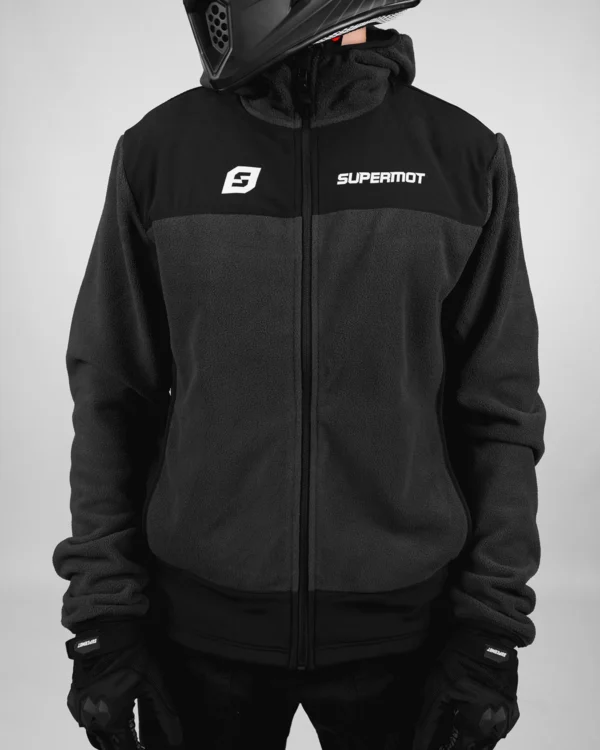 veste polaire zippée supermot