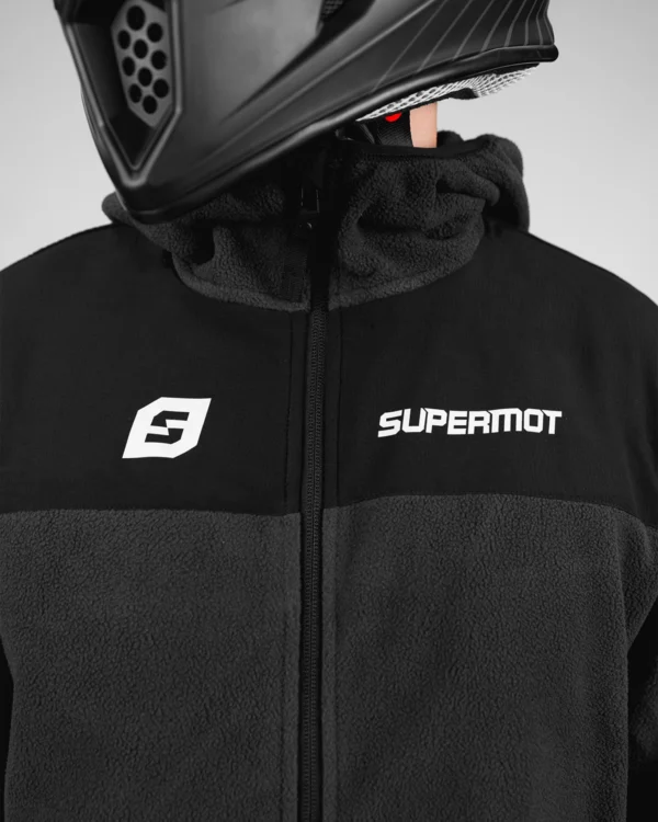 veste polaire zippée supermot
