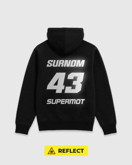hoodie reflect personnalisé