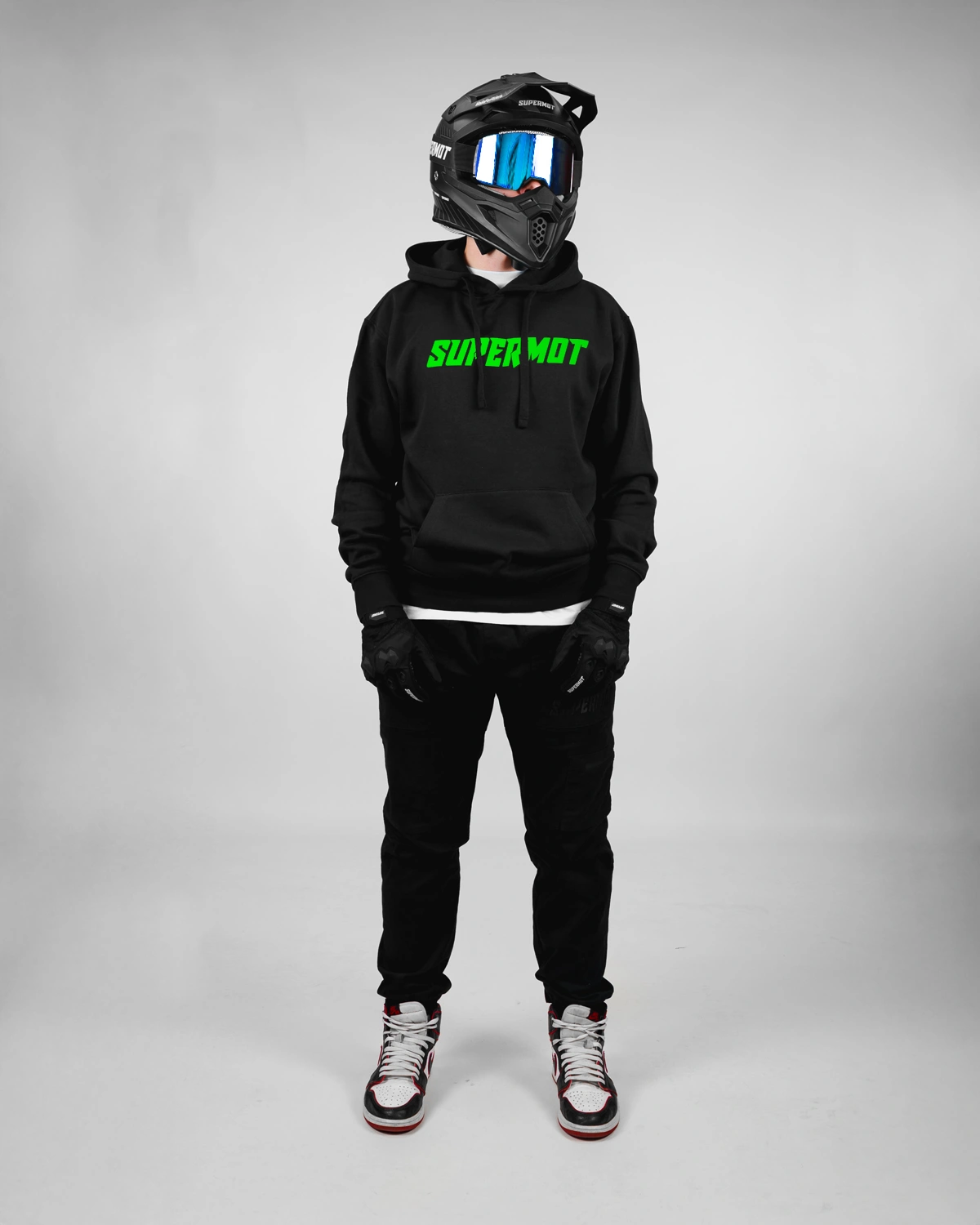 hoodie sweat à capuche original vert fluo