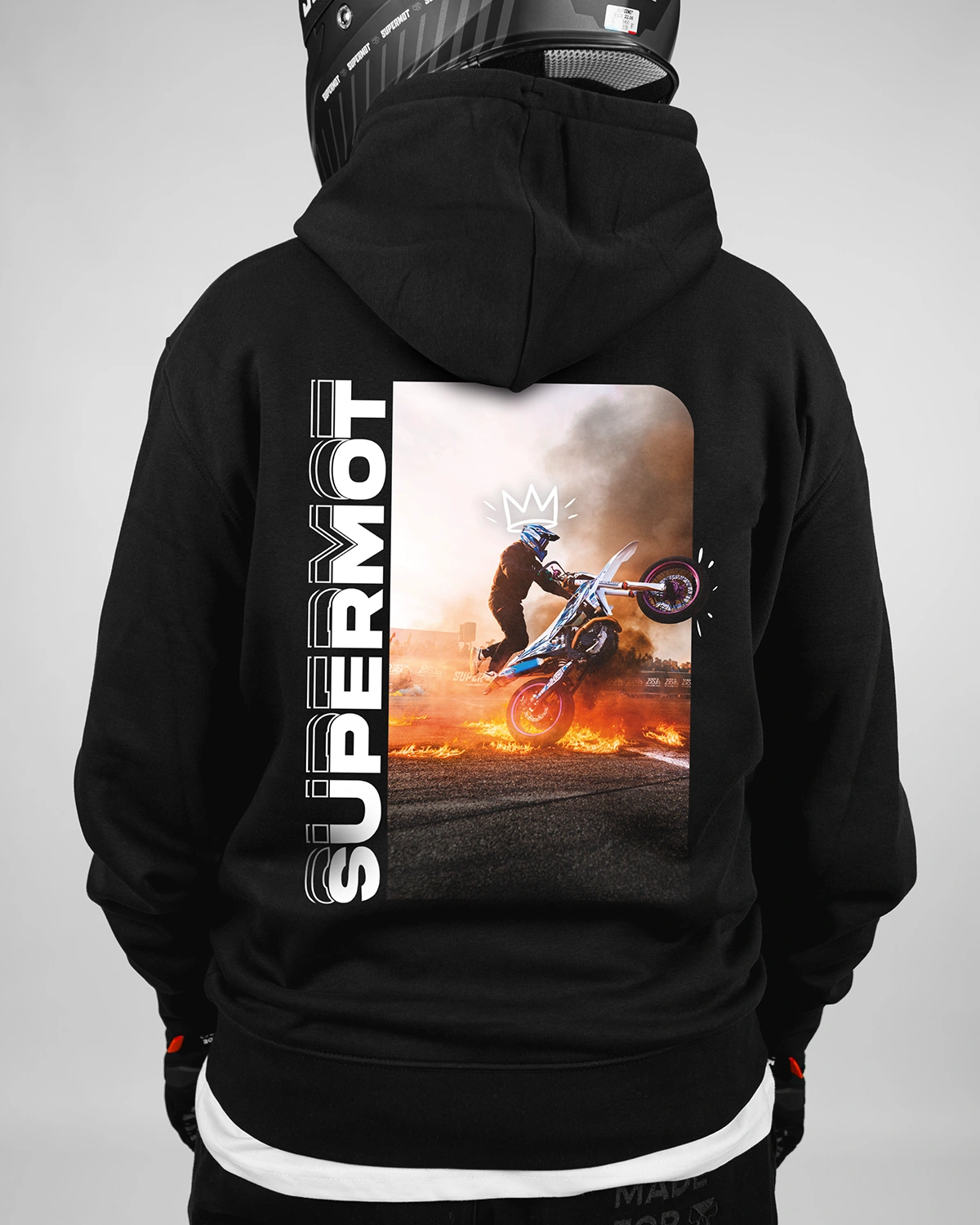 hoodie sweat à capuche fire